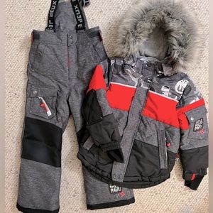 Deux par deux Ski jacket and pants set